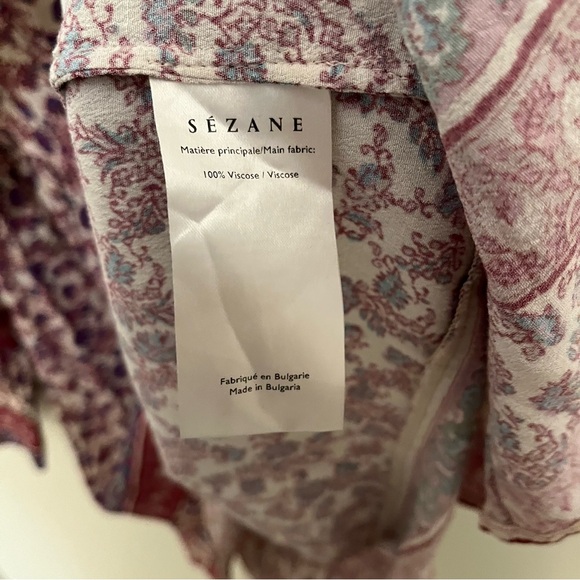 Sézane Lio Dress Jaipur Floral Print US6/FR38 - Picture 9 of 12
